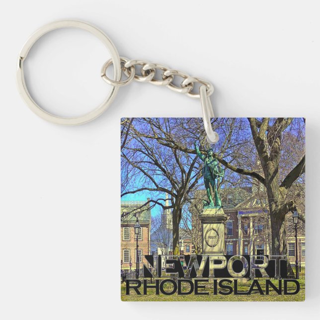 Newport Keychain (Front)