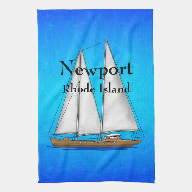 Newport Kitchen Towel (Vertical)