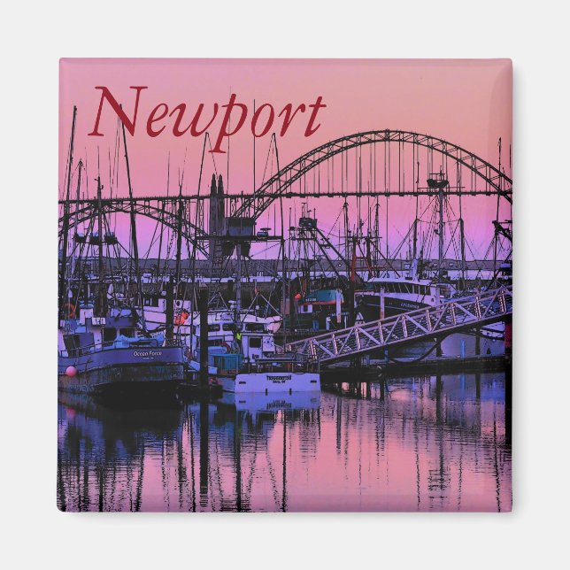 Newport (OR) Magnet (Front)