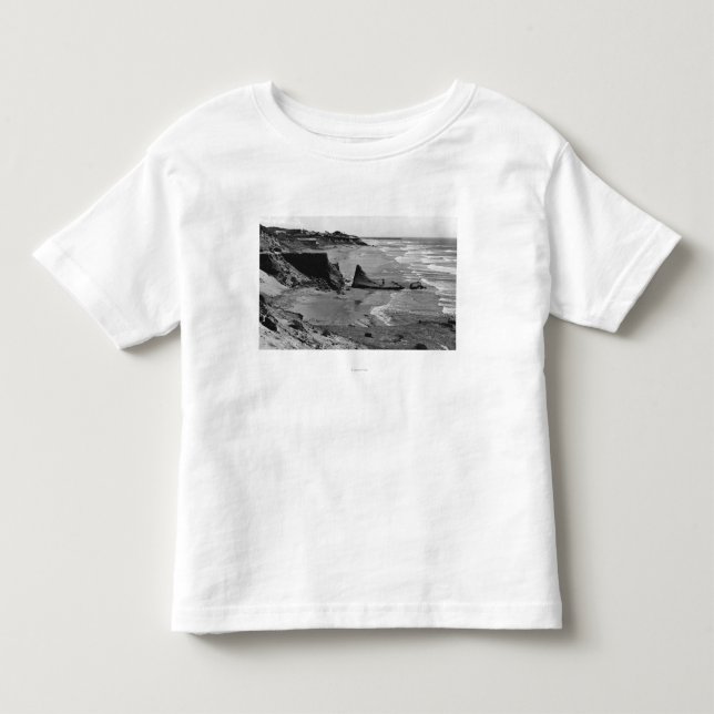 Newport, Oregon Beach View Oregon Coast Toddler T-shirt (Front)