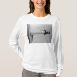 Newport, Oregon Lighthouse on Cape Fowlweather T-Shirt