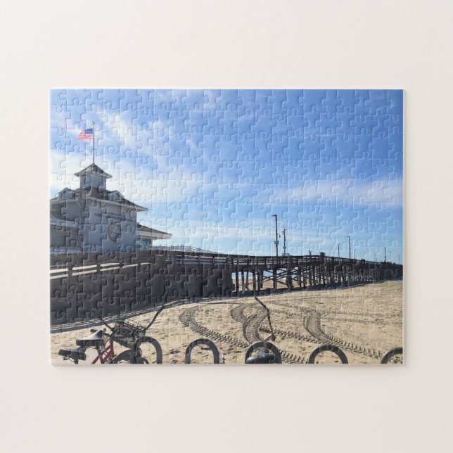 Newport Pier, Newport Beach, California Jigsaw Puzzle (Horizontal)