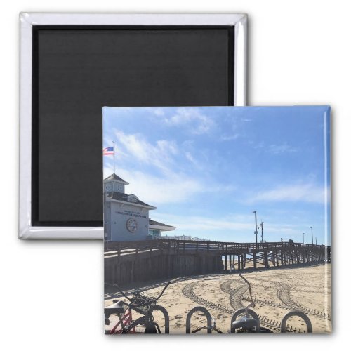 Newport Pier Newport Beach California Magnet