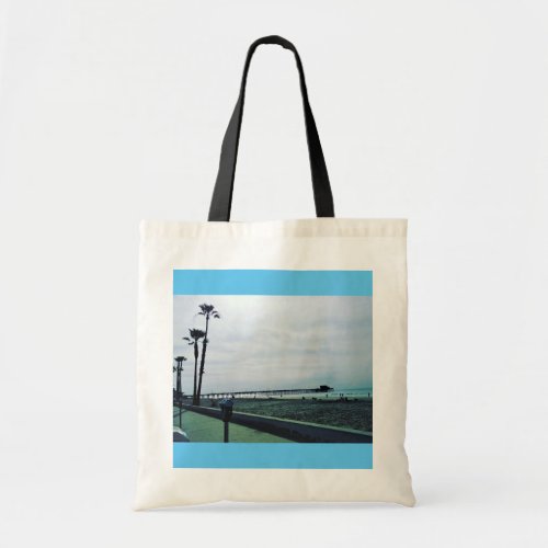Newport Pier Newport Beach California Tote Bag