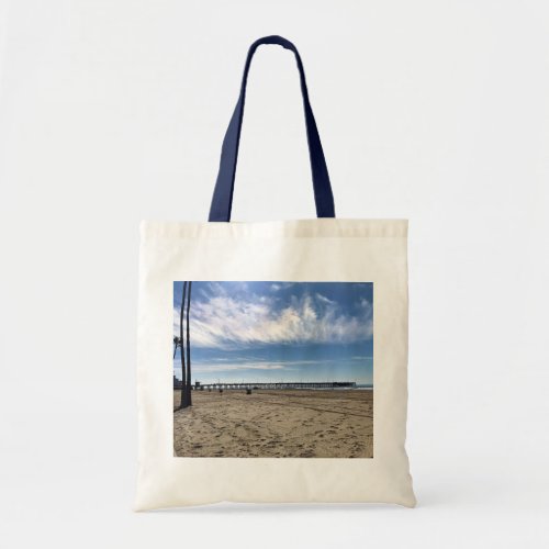 Newport Pier Newport Beach California Tote Bag