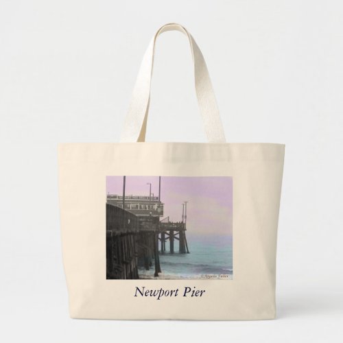 Newport Pier _ Tinted Photo Bag