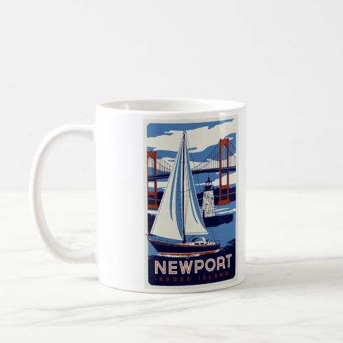 Newport Rhode Island Coffee Mug _ Size 11oz