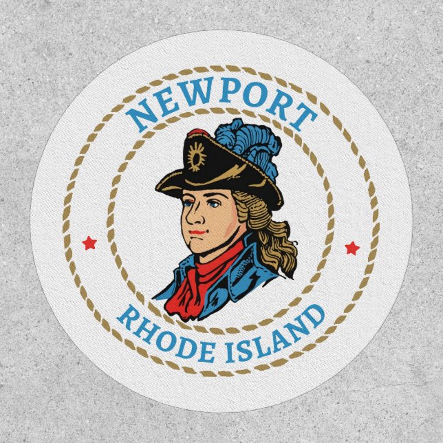 Newport Rhode Island Colonial Patch (Front)