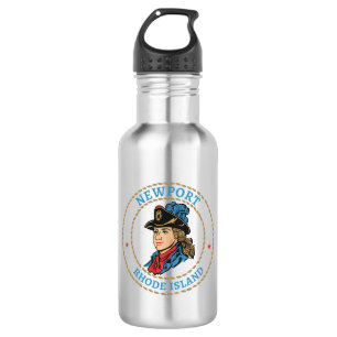 Newport Rhode Island Colonial Stainless Steel Water Bottle