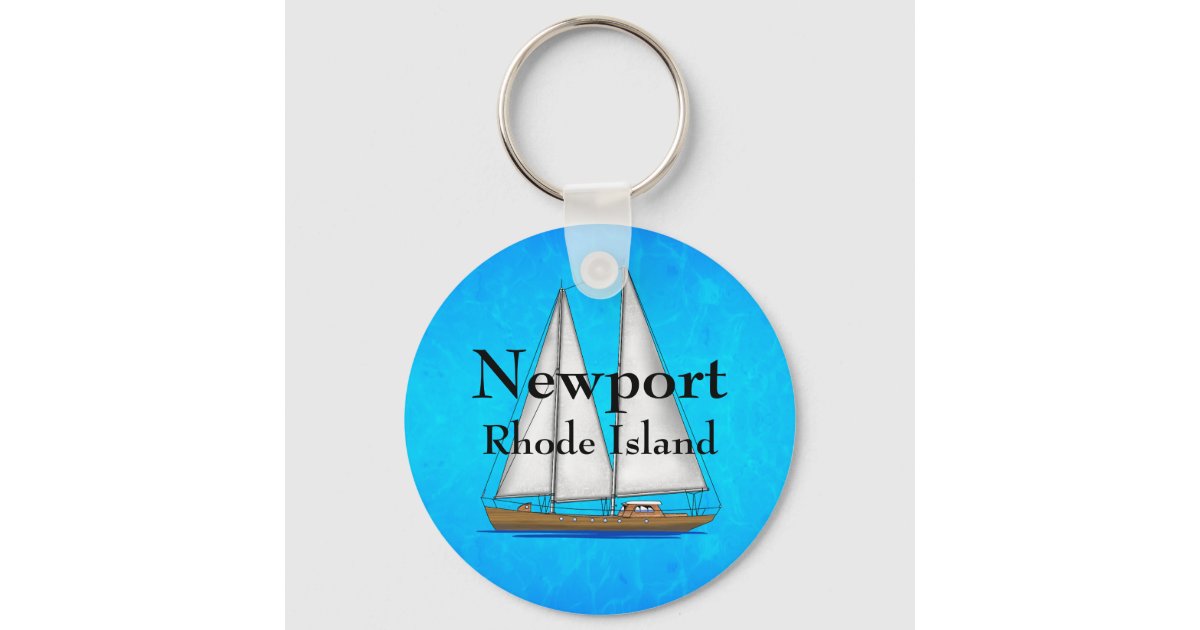 Newport Rhode Island Keychain | Zazzle