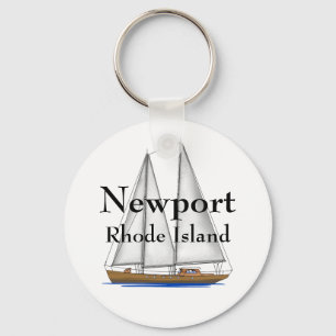 Newport Rhode Island Keychain