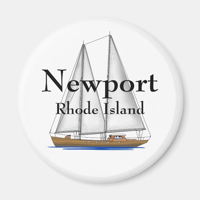 Newport Rhode Island Magnet (Front)