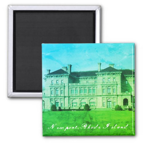 Newport Rhode Island Ocean Estate Magnet