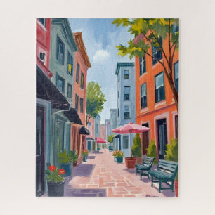 Newport Rhode Island Painting Jigsaw Puzzle