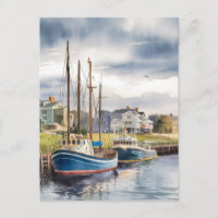 Newport, Rhode Island sailboat painting