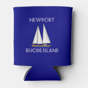 Newport Rhode Island Sailing Can Cooler