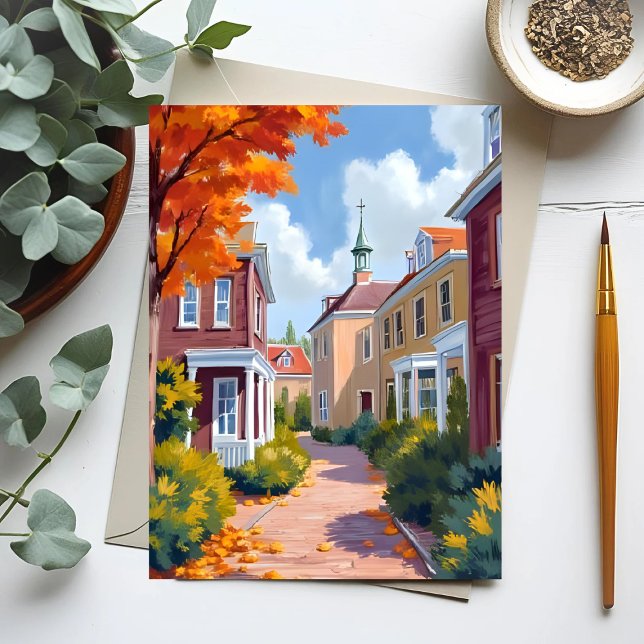 Newport Rhode Island Watercolor Postcard (Creator Uploaded)