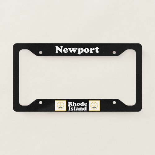 Newport RI _ LPF License Plate Frame