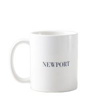 Newport RI Mug - Classic Coastal New England Gift
