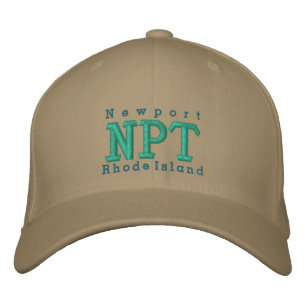 Newport, RI "NPT" Embroidered Baseball Hat
