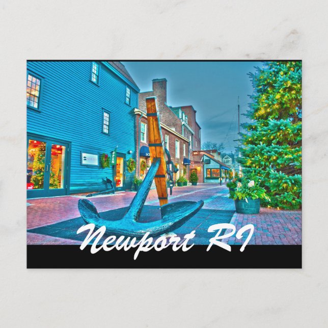 Newport RI Postcard (Front)