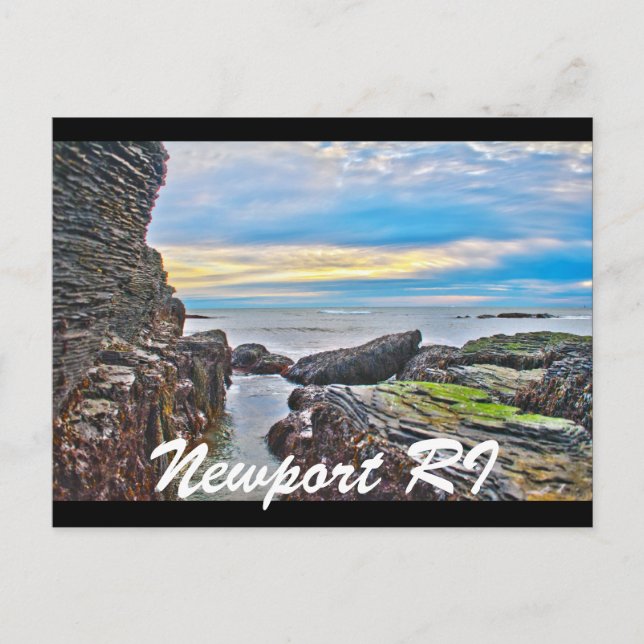 Newport RI Postcard (Front)
