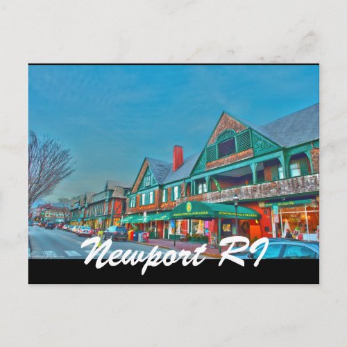 Newport RI Postcard