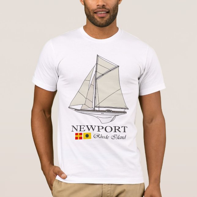 Newport RI (SB) T-Shirt (Front)