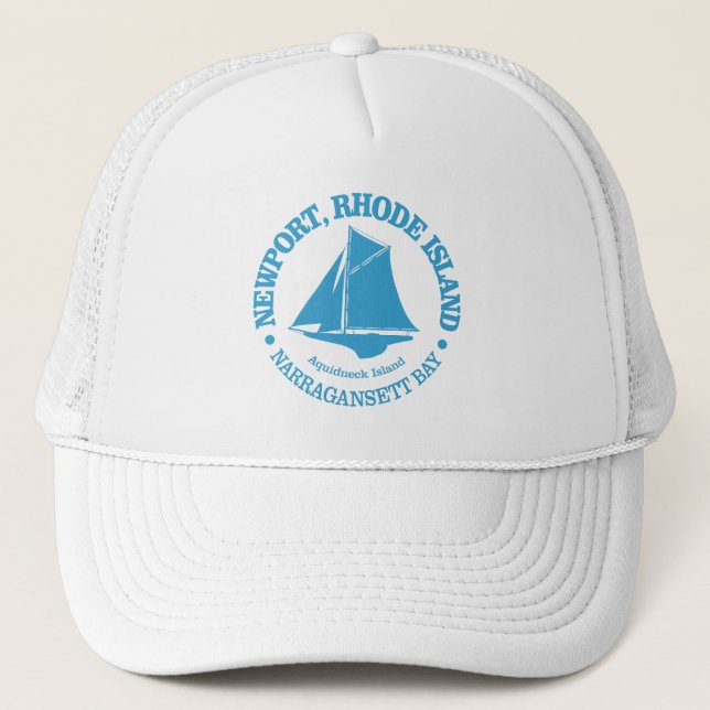 Newport RI (sloop) Trucker Hat (Front)