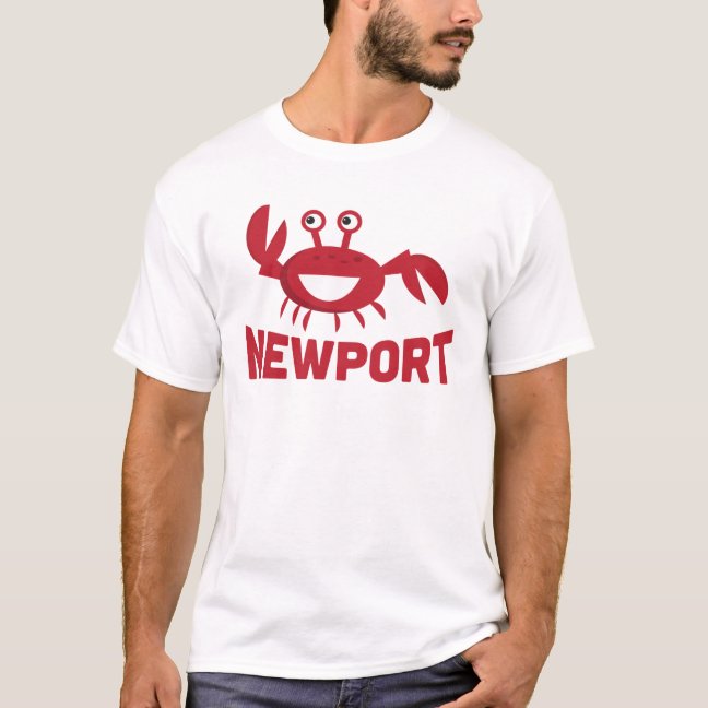 Newport T-shirts – Funny Red Crab Graphic Tees