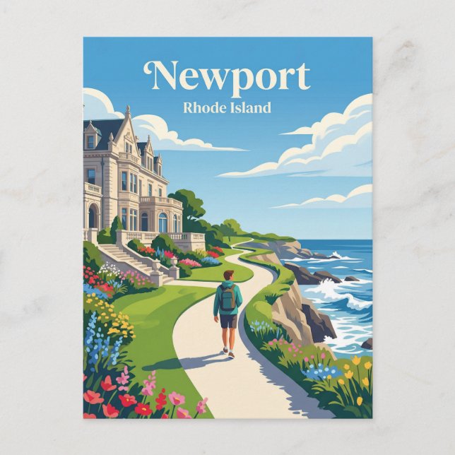 Newport USA Postcard (Front)