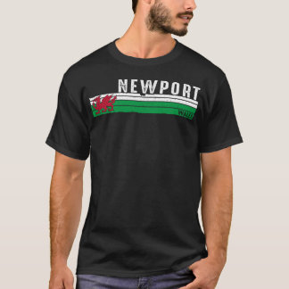 Newport Wales Vibrant Coastal Legacy T-Shirt