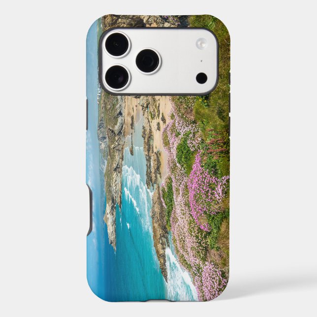 Newquay in Cornwall iPhone Case (Back)