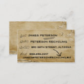 News Biz Recycled Business Card (Front/Back)