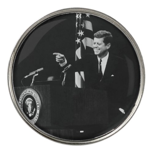 News Conference US President John Kennedy Golf Ball Marker