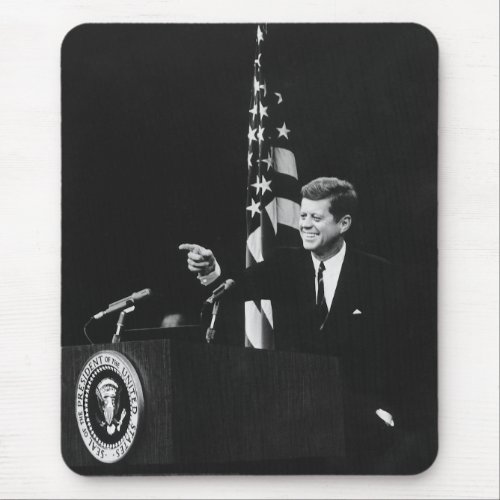 News Conference US President John Kennedy Mouse Pad