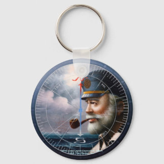 NEWS & Map Captain/Decor or Sea Captain Keychain