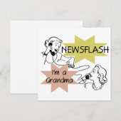 Newsflash I'm a Grandma T-shirts and Gifts (Front/Back)