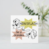 Newsflash I'm a Grandma T-shirts and Gifts (Standing Front)