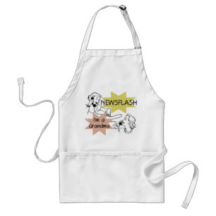 Newsflash I'm a Grandma T-shirts and Gifts Adult Apron