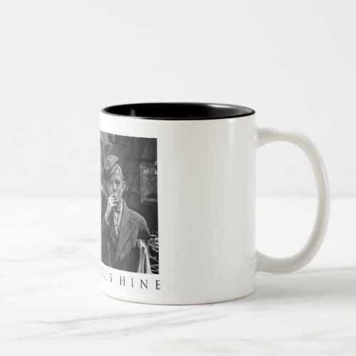 Newsies at Skeeters Branch _ Lewis Hine Two_Tone Coffee Mug