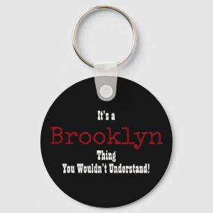 Newsies Brooklyn Keychain