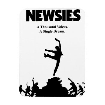 Newsies Magnet by Emily_E_Lewis at Zazzle