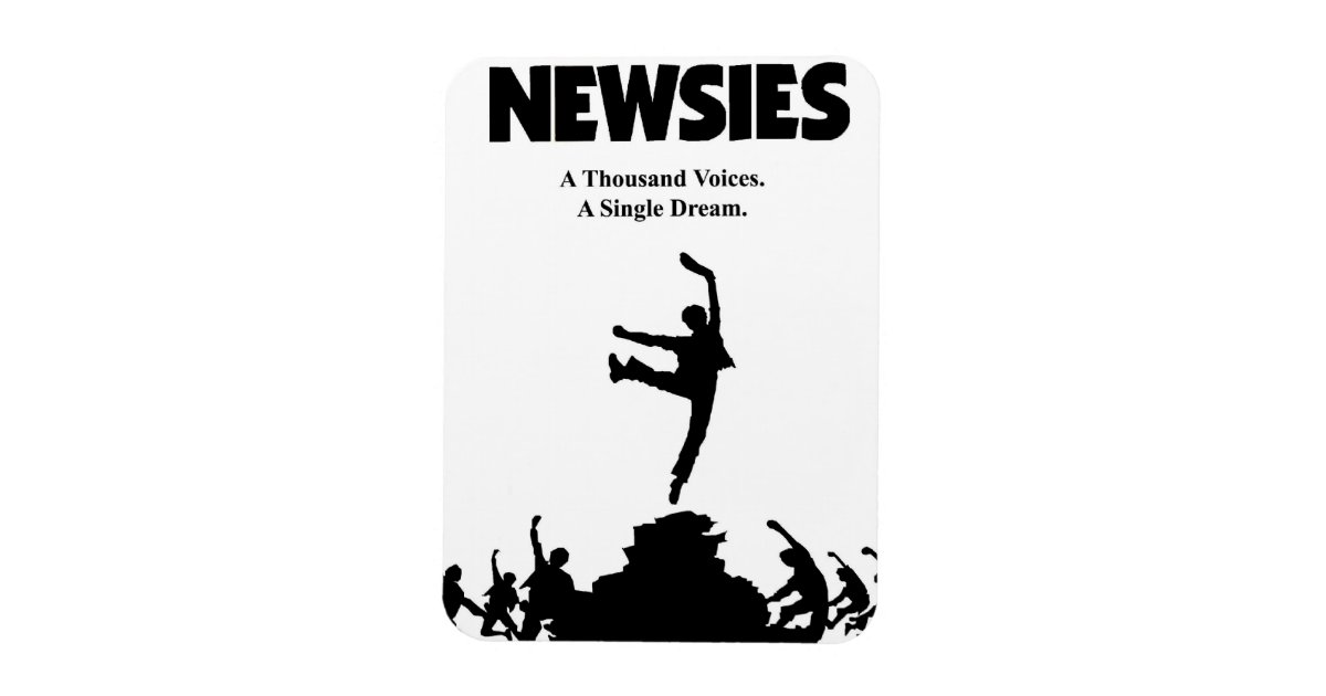 Newsies Magnet Zazzle Com Newsies Magnet Zazzle Com