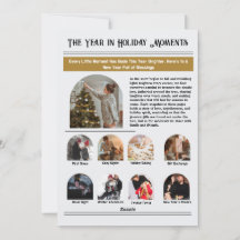 Newsletter Arch Photo Collage Christmas
