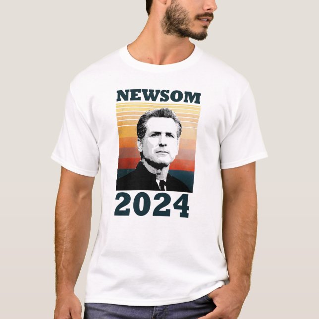 NEWSOM 2024 T-Shirt (Front)