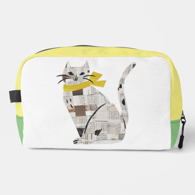 newspapar cat dopp kit (Front)