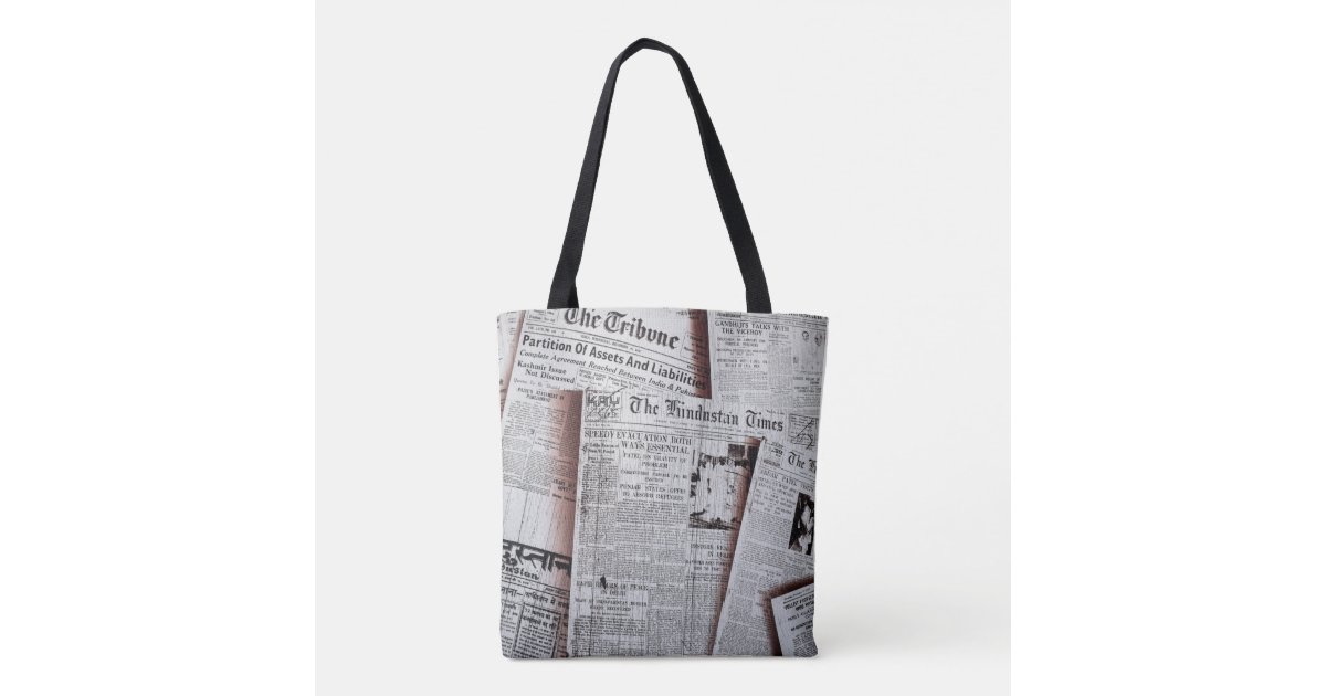 Newspaper Shopping Bag