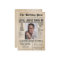 Newspaper Birthday News Funny Humorous Men 40th