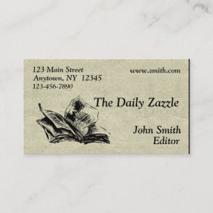 Newspaper Business Card